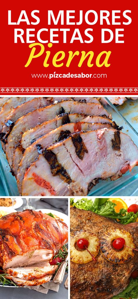 Las mejores recetas de pierna www.pizcadesabor.com #pierna #navidad #christmas Mexican Cuisine Recipes, Navidad Christmas, Easy Cooking, Thanksgiving Dinner, I Love Food, Pork Recipes, Meat Recipes, Mexican Food Recipes, Love Food