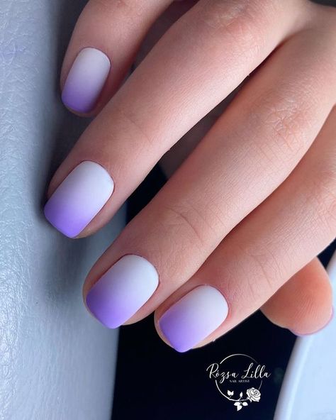 Square Ombre, Unique Manicure, Ombre Manicure, Glitter Manicure, Square Nail Designs, Spring Nail Designs, New Nail Designs, Ombre Acrylic Nails, Short Square Nails