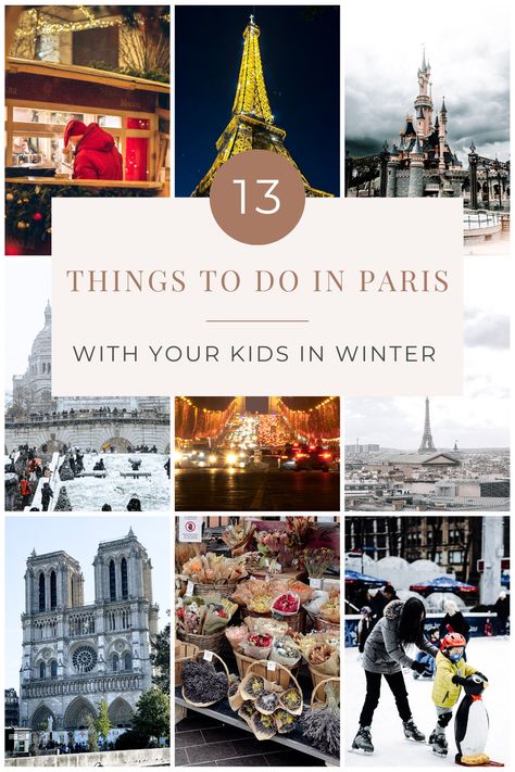 Looking for budget-friendly fun in Paris? 💶👨‍👩‍👧‍👦 Our guide to Paris with Kids in Winter offers affordable activities and tips for saving money without skimping on the experience. #BudgetTravel #ParisWithKids Paris For Kids, Paris Itinerary 4 Days, Paris New Years Eve, Paris With Kids, Paris In December, Tips For Saving Money, Paris Holiday, Paris Family, Paris Winter