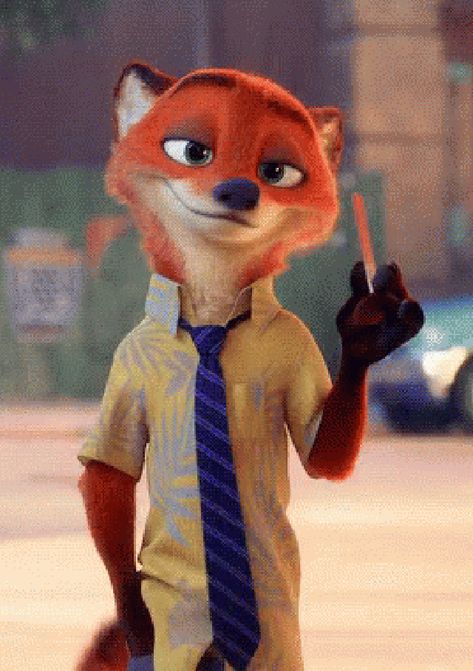 Fox From Zootopia, Zootopia Gif, Zootopia Nick Wilde, Zootopia Nick And Judy, Zootopia Comic, Zootopia Art, Animation Disney, Nick And Judy, Nick Wilde