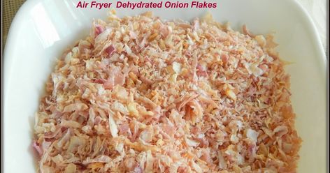 Air Fryer  Dehydrated Onion Flakes & Homemade Sun-dried Onion Powder Homemade Onion Powder, Onion Flakes, Vegetable Mixes, Dehydrated Onions, Chickpea Curry, Orzo Pasta, Onion Soup Mix, Soup Mixes, French Onion Soup