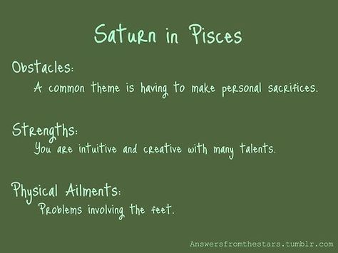 My Saturn is in 29 Degrees Pisces: Your tendency to think that your life is out of control is based on an unreasonable fear, probably connected with an unfortunate experience with the person who filled the father figure role in your early life. Saturn In Pisces, Planets In Astrology, Zodiac Planets, My Birth Chart, Pisces And Aquarius, Planet Signs, Astrology Pisces, Astrology Planets, Chart Astrology