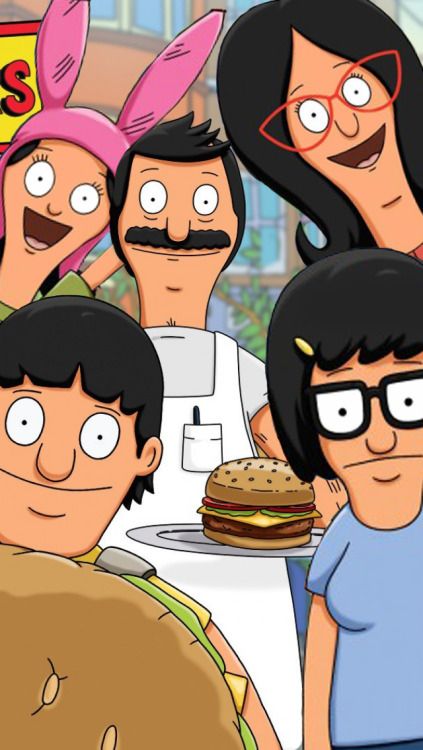 Bob's Burgers Wallpaper, Bobs Burgers Christmas, Bobs Burgers Wallpaper, Bobby Burgers, Burger Drawing, Bobs Burgers Louise, Bob Burgers, Bobs Burgers Funny, Bobs Burgers Characters