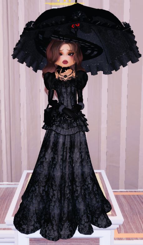 Victorian Dress To Impress Outfit, Grunge Outfits Dress To Impress, Cozy Dress To Impress Outfit, Grunge Dress To Impress, Victorian Dress To Impress, Cozy Cute Aesthetic, Fashion Week Dress To Impress, Disabled Models, Black Dress Outfit Winter