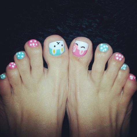 Easter toes! Easter Toe Nails Design, Easter Toenails Design, Easter Toes Nails, Easter Toes Designs, Easter Pedicure Ideas, Easter Toenails, Cross Pedicure Design, Easter Pedicure Toenails, Easter Toe Nails