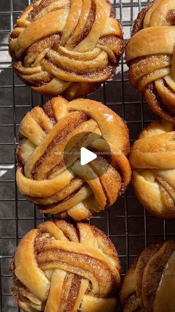 Cinnamon Rolls Muffin Tin, Braided Cinnamon Roll, Large Cinnamon Rolls Homemade, Biscuit Cinnamon Rolls, Cinnamon Babka, Fluffiest Cinnamon Rolls, Pecan Sauce, Rolls Homemade, Cinnamon Roll Muffins