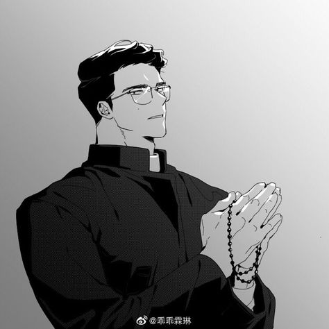 Priest Robes, Yakuza Anime, Anime Kingdom, Father Art, Spiderman Art Sketch, Male Icon, Cartoon Wallpaper Hd, Dark Anime Guys, Anime Cover Photo