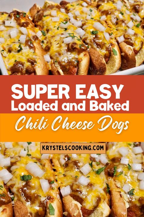 Life is a bit easier with my Chili Cheese Dog Bake. A perfect blend of hot dogs, chili, and cheese; it's a treat that's quick to prepare and even better to devour. An ideal easy meal for those hectic days or a delightful lunch option when you want something special. Don't wait, make this a staple in your recipe collection. Follow me for more great recipes! Chili Hot Dogs Recipes, Chili Dogs Recipe, Chilli Dogs Recipe, Colby Cheese Recipes, Hot Dog Bake, Easy Salad Lunch, Hot Dogs Chili, Chili Cheese Dog Bake, Chili Cheese Dog Recipe