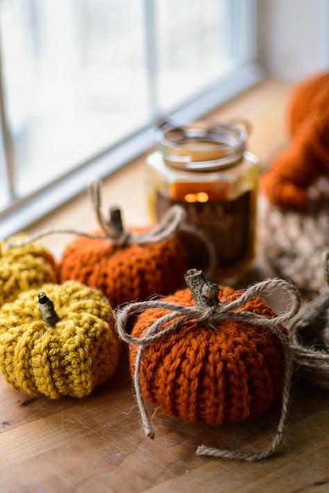 The Cutest Crochet Pumpkins-Free Patterns! Crochet Fall Pumpkins Free Pattern, Pumpkin Knitting Pattern Free, Crocheted Pumpkins Free Pattern, Free Pumpkin Crochet Patterns, Free Crochet Pumpkin Pattern, Crochet Pumpkins Free Pattern Easy, Crochet Fall Ideas, Crochet Pumpkin Pattern Free, Crochet Pumpkin Free Pattern