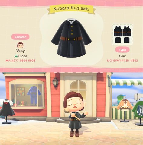 Animal Crossing Hair, Anime Island, Acnh Outfits, Acnh Paths, Aggressive Animals, Code Clothes, Animal Crossing Funny, Acnh Design, Animal Crossing Qr Codes Clothes