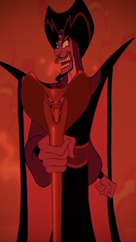 Jafar Scary Lookin Scary Disney Characters, Pet Moodboard, Scary Cartoon Characters, Disney Jafar, Jafar Aladdin, Pixar Movies Characters, Aladdin Jafar, Disney Characters As Humans, Villain Disney