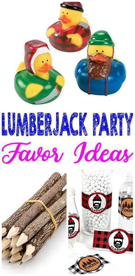 Check out these amazing lumberjack party favors. Have an awesome lumberjack party for your child. These party favors are a great way to add a lumberjack goodie bag for the children and make the kids lumberjack party memorable. Lumberjack Party Favors, Flannel Party, Lumberjack Birthday Party, Mountain Christmas, Party Favor Ideas, Lumberjack Birthday, Lumberjack Party, Plaid Party, Adventure Party