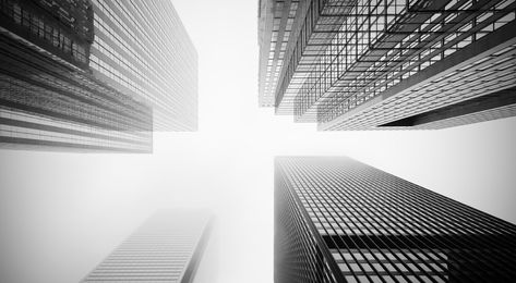 Toronto Skyscrapers Black and White, grey concrete building Black and White #Architecture #Wide #Skyscrapers #Toronto #Downtown #14mm #1080P #wallpaper #hdwallpaper #desktop Architecture Baroque, Linkedin Background, Architecture Background, Architecture Wallpaper, Concrete Building, Architecture Graphics, Architectural Section, Layout Architecture, Architecture Poster