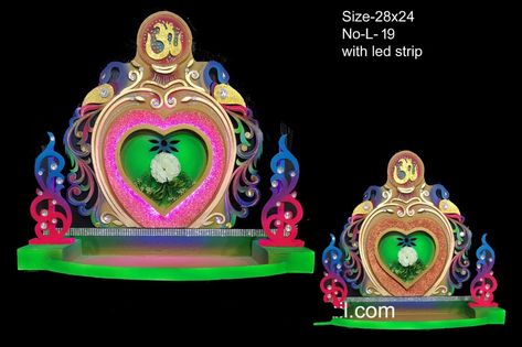 Ecofriendly Decorating Ganpati Bapa Makhar is available, made by Acroform material which is Rubber based. And awsum RGB Lights...we have lots of verity, more details ping me 9819838597(Nikesh)Address D.b.furniture, shop.7 sagar complex, ram mandir road, vile parle east, Mumbai 400057 Rocket Ganpati Decoration, Ganpati Pandal, Eco Friendly Ganpati Idol, Eco Friendly Ganpati Murti, Ganesh Idol Mumbai, Eco Friendly, Candles, Art