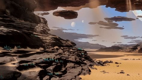 Avatar Concept Art, Avatar Film, 4 More Days, Desert Biome, Desert Environment, Avatar Films, Dog Stories, New Environment, Special Features