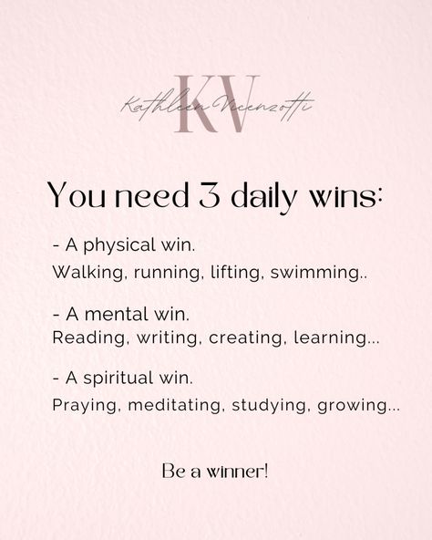 Did you have 3 daily wins today?�  #selfmotivation #inspiration #makepeoplematter #womeninbusiness #businesscoach #dailymotivationalquotes 3 Wins A Day, You Need 3 Daily Wins, Positive Daily Quotes Motivation, 3 Daily Wins, Daily Quotes Positive Funny, Winning Quotes Motivational, Daily Inspiration Quotes Motivation, Positive Daily Quotes, Winning Quotes