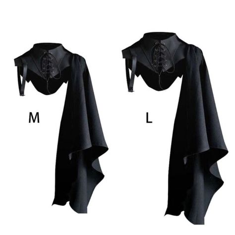 Just found this amazing item on AliExpress. Check it out! $15.03 20％ Off | Medieval Armor Black Cloak Single Shoulder Retro Cape Gothic Punk Lace Up Renaissance Costume Crusader Gear For Adult One Shoulder Cloak, Steampunk Assassin, Shoulder Cloak, Assassin Costume, Harley-davidson Sportster, Medieval Cloak, Medieval Party, Black Cloak, Cape Costume