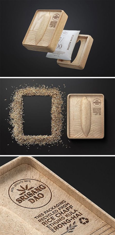 Biodegradable Packaging Design, Recyclable Packaging Design, Sustainable Packaging Food, Luxury Eco Packaging, Waste Material Products, Sustainable Product Packaging, Eco Packaging Ideas, Sustainable Packaging Ideas, Reusable Packaging Design