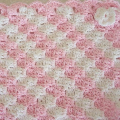 Crochet baby blanket Pink and white crochet baby blanket...I can do other designs and colors Other Pink And White Crochet, Modern Haken, Crochet Patterns Baby Girl, Chunky Crochet Blanket Pattern, Baby Afghan Patterns, Baby Afghan Crochet Patterns, Crochet Feather, Crochet Baby Blanket Free Pattern