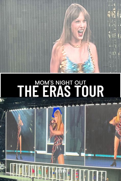 Need a fun mom's night out! Taylor Swift is the ultimate mom's night out and I am sharing my experience, several tips, and outfit ideas. Pin and click to read more! Moms Eras Tour Outfits, Taylor Swift Mom Outfit, Mom Taylor Swift Outfits, Eras Tour Mom Outfit Ideas, Taylor Swift Concert Outfit Ideas Mom, Mom Eras Tour Outfit Ideas, Eras Tour Outfits Mom, Taylor Swift Mom Concert Outfit, Taylor Swift Concert Outfits For Moms