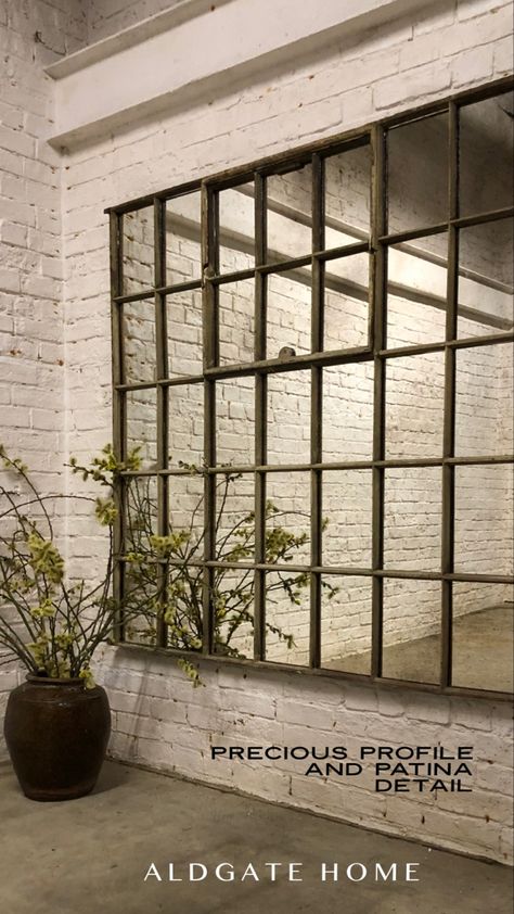 Aldgate Home garden and home mirror collection Window Mirrors, Arched Window Mirror, Garden Mirror, Industrial Mirrors, Mirror Panels, Antique Windows, Garden Mirrors, Outdoor Wall Art, Window Styles