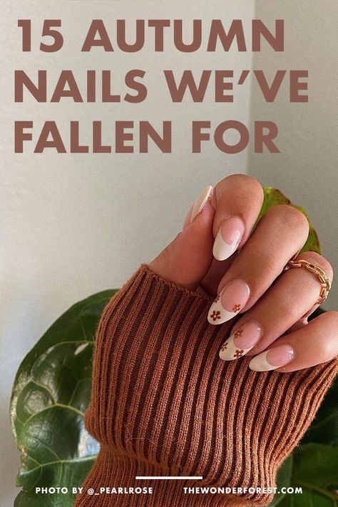 Nail Ideas Cute, Cute Nail Art Ideas, Nail Art Fall, Nail Designs Fall, Autumn Nail Art, Plaid Nail Designs, Fall Nail Design, Fall Leaves Nail Art, Checkered Nails