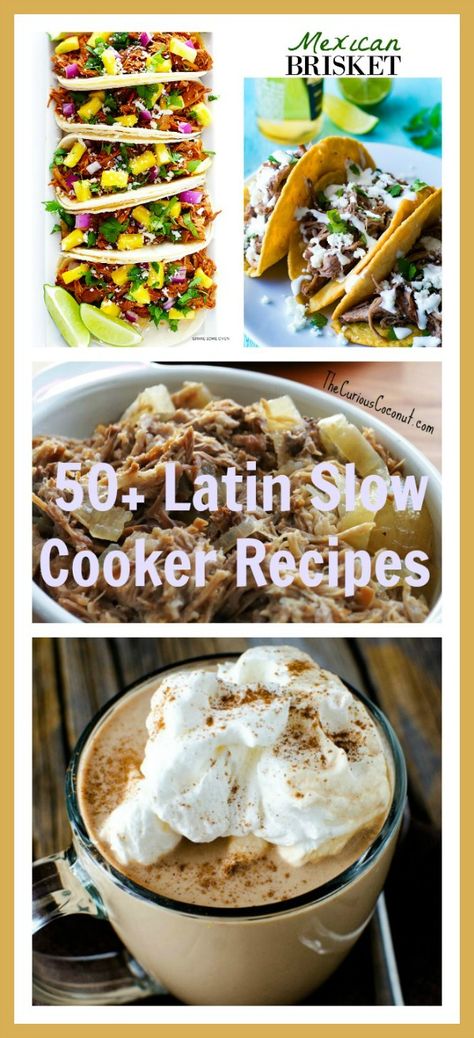 Latin Food Recipes, Large Family Meals, Slow Cooker Desserts, What's For Dinner, Quick Healthy Meals, Latin Food, Easy Family Meals, Cheap Meals, Cooker Recipes