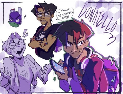 Tmnt 2012 Human Fanart, Rottmnt Raph Human, Bayverse Tmnt Raph, Donnie Rottmnt Human, Rottmnt Human Au, Human Donnie, Human Rottmnt, Rottmnt Donnie Fanart, Rottmnt Art