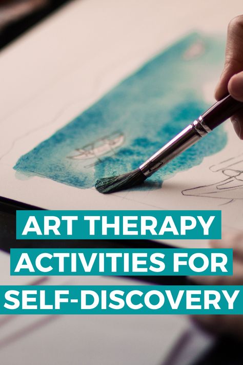 Self Exploration Art, Art Therapy Workshop Ideas, Creative Art Therapy Activities, Art Activities For Teens, Teen Art Therapy Activities, Self Portrait Art Therapy, Art Therapy Prompts, Watercolor Art Therapy Activities, Expressive Art Therapy Activities