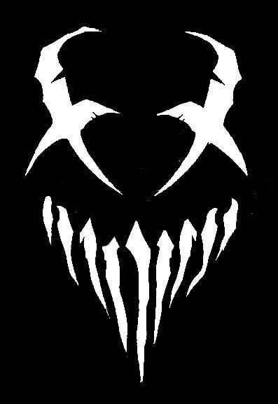 Evil Graphic Design, Demon Stencil, Villain Logo, Helmet Diy, Mask Logo, Scary Eyes, Skull Stencil, Creepy Smile, Vinyl Poster