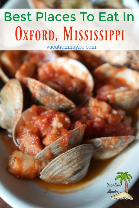 Oxford Ms Restaurants, Good Places To Eat, Oxford Mississippi, Vacay Ideas, Oxford Ms, Club Sandwich, International Food, Food Places, Tourist Places