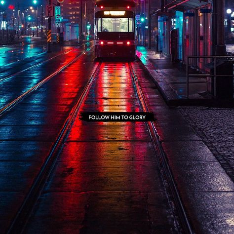 No other Lord will I ever follow as much him! Glory to God Synthwave Neon, Glory To God, Night Street, Galaxy Phone Wallpaper, Photography Wallpaper, City Aesthetic, Night Photography, Phone Backgrounds, Iphone Background