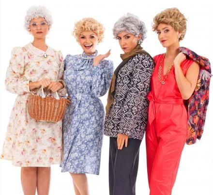 Golden Girls Costume, Easy Group Costume Ideas, Golden Girls Costumes, Best Group Halloween Costumes, Girls Halloween Costumes, Troll Costume, Dorothy Costume, Halloween Costumes To Make, Girl Halloween Costumes