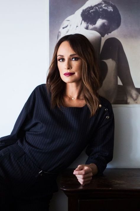 Catt Sadler Talks About Leaving E! and Times Up - Catt Sadler Interview Catt Sadler, The Movement, Cosmopolitan, Interview, Ruffle Blouse, Women's Top, Art