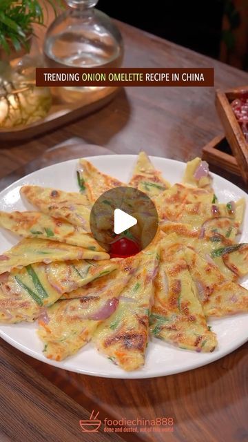 Omelete Recipes, Onion Omelette, Omelets Recipe, Omelette Recipe, Tasty Videos, November 1, Omelet, Egg Recipes, Rice Paper