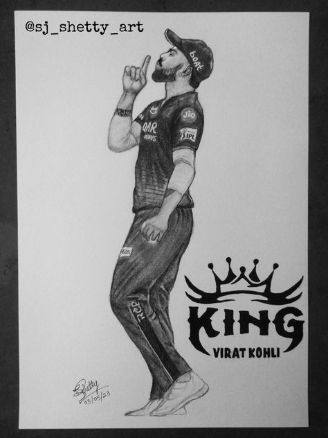 Graphite pencil drawing Virat Kohli Drawing Outline, Cricket Sketch Drawing, Virat Kohli Drawing Easy, Virat Kohli Sketch Pencil, Cricket Drawing Easy, Cricketer Drawing, Virat Drawing, Virat Kohli Pencil Sketch, Cricket Sketch