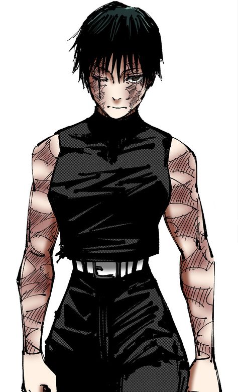 Maki Zenin Manga Colored, Maki Manga Colored, Maki Zenin, Bakugou Manga, Anime Lover, Nft Collection, Tough Girl, Loving Family, Anime Character Drawing