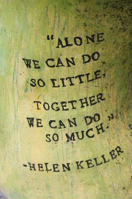 Puzzle Quotes, Helen Keller Quotes, Team Quotes, Teamwork Quotes, Jack Kerouac, Helen Keller, Work Quotes, Quotable Quotes, On The Side