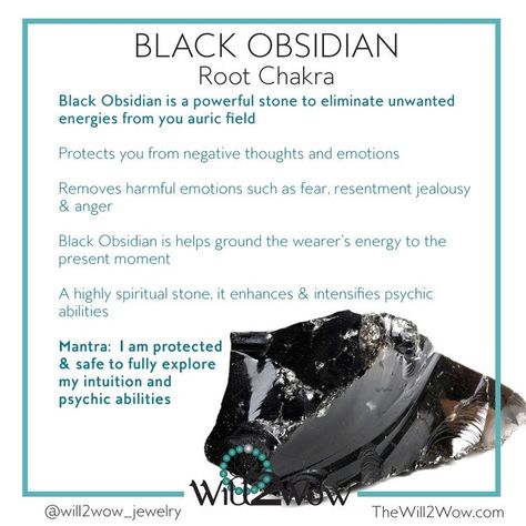 Obsidian Crystal Meaning, Healing Crystal Bracelets, Obsidian Crystal, Crystal Guide, Magical Stones, Crystals Healing Properties, Spiritual Crystals, Herbal Magic, Gemstone Meanings