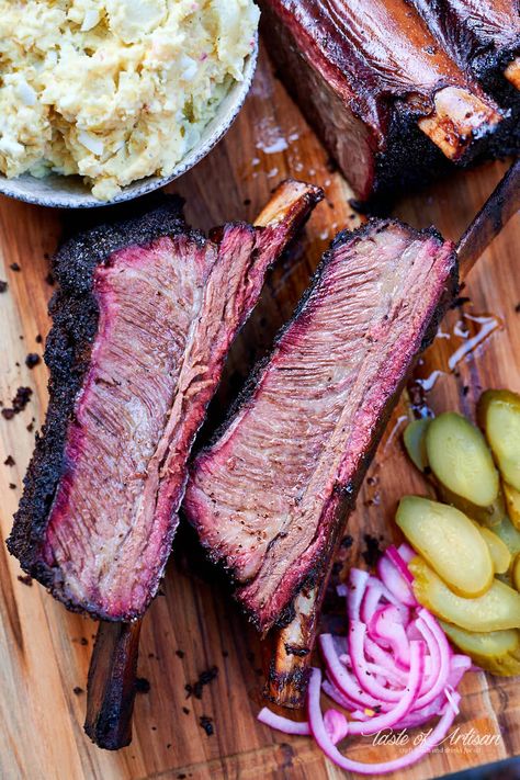 Tattoos Ribs, Beef Plate Ribs, Smoked Beef Short Ribs, Cooking Short Ribs, Tattoo Ribs, Smoked Beef Ribs, Beef Back Ribs, Beef Short Rib Recipes, Smoked Bbq