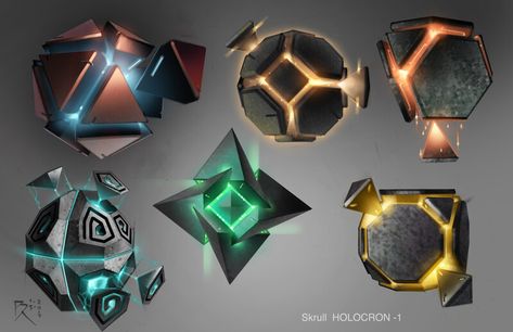 ArtStation - Scrull Holocron Holocron Art, Space Powers, Magic Tech, Teknologi Futuristik, Props Concept, Super Powers Art, Dnd Dragons, Magic Items, Dragon Rpg