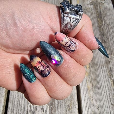 Potc nailart Pirates Of The Caribbean Nails, Caribbean Nails, Pirates Of The Caribbean, The Caribbean, Creative Fashion, Best Mom, Gel Nails, Fashion Photography, Nail Art