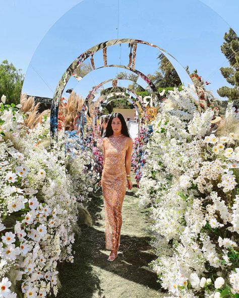 Raissa Gerona on Instagram: “As @badgalriri once said, “She can beat me, but she cannot beat my outfit” …or our party😎 #revolvefestival @revolve @hwoodgroup” Revolve Coachella, Revolve Festival, Revolve Party, My Outfit, Art Basel, Basel, Party Decor, Sequin Skirt, Miami