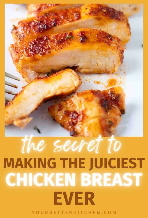 Juiciest Air Fryer Chicken Breast Ever! Easy Air Fryer Chicken Breast, Healthy Air Fryer Chicken, Boneless Skinless Chicken Breast Recipes, Skinless Chicken Breast Recipes, Easy Air Fryer Chicken, Air Fryer Chicken Breast, Healthy Air Fryer, Lunch Inspiration, Chicken Breast Recipe