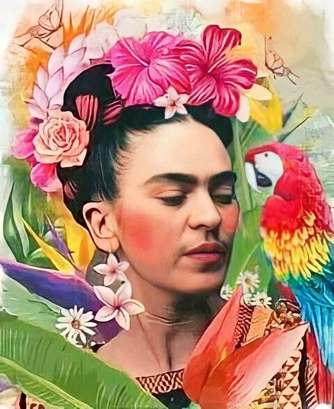 Frida Kahlo Artwork, Frida Kahlo Paintings, Frida Kahlo Portraits, Kahlo Paintings, Wall Art Bohemian, Frida Art, Frida Kahlo Art, Mexico Art, Diego Rivera