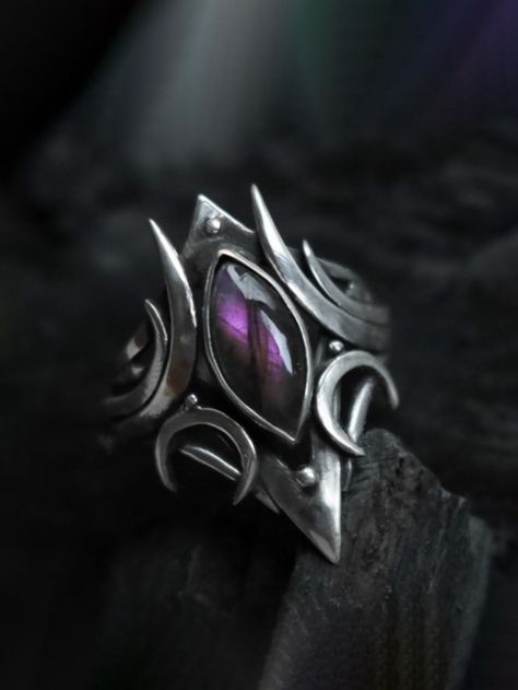 Purple Punk,Gothic Collar  Copper   Embellished   Men's Fashion Jewelry