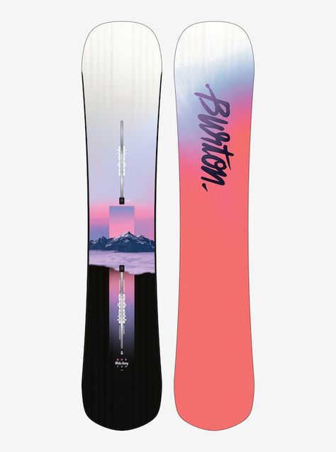 Snowboards Design, Snowboard Burton, Snowboard Design, Snowboarding Style, Burton Women, Womens Snowboard, Snowboarding Women, Mountain Park, Snowboarding Gear