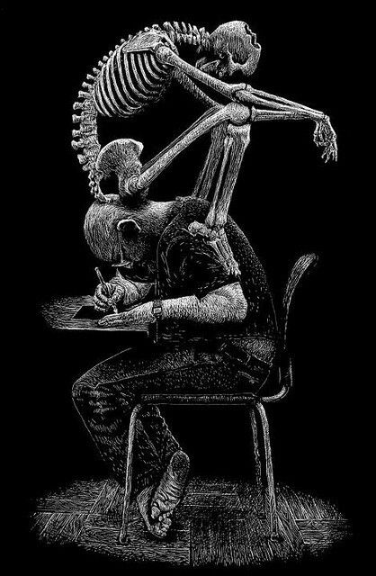 Eduardo Belga The Minds Journal, Minds Journal, Caption This, Skeleton Art, A Skeleton, Skull Wallpaper, Skeletal, Skull And Bones, Memento Mori