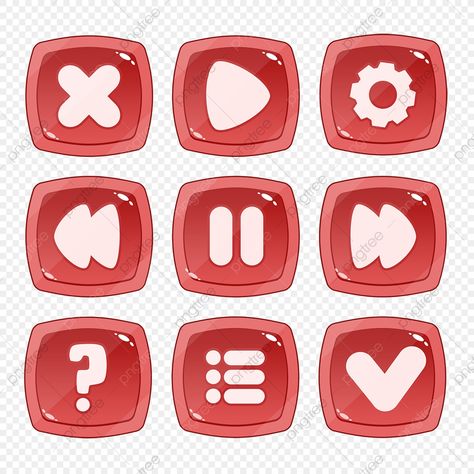 Developer Icon, Ribbon Mobile, Game Buttons, Games App, Zestaw Ikon, App Play, Button Game, 2d Game Art, Game Interface