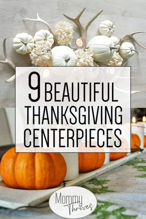 Thanksgiving Centerpieces That Are Elegant, Rustic, and Easy To Set Up - Unique DIY Thanksgiving Centerpiece Ideas - 9 Beautiful Thanksgiving Centerpieces #thanksgiving #holiday #fall #autumn #falldecor #thanksgivingdecor #autumndecor #thanksgivingcenterpieces #centerpieces #holidayspreads Thanksgiving Table Centerpieces, Thanksgiving Centerpieces Diy, Modern Thanksgiving, Fall Table Centerpieces, Thanksgiving Dinner Table, Thanksgiving Decorations Diy, Home Decor Aesthetic, Thanksgiving Diy, Wallpaper Home Decor